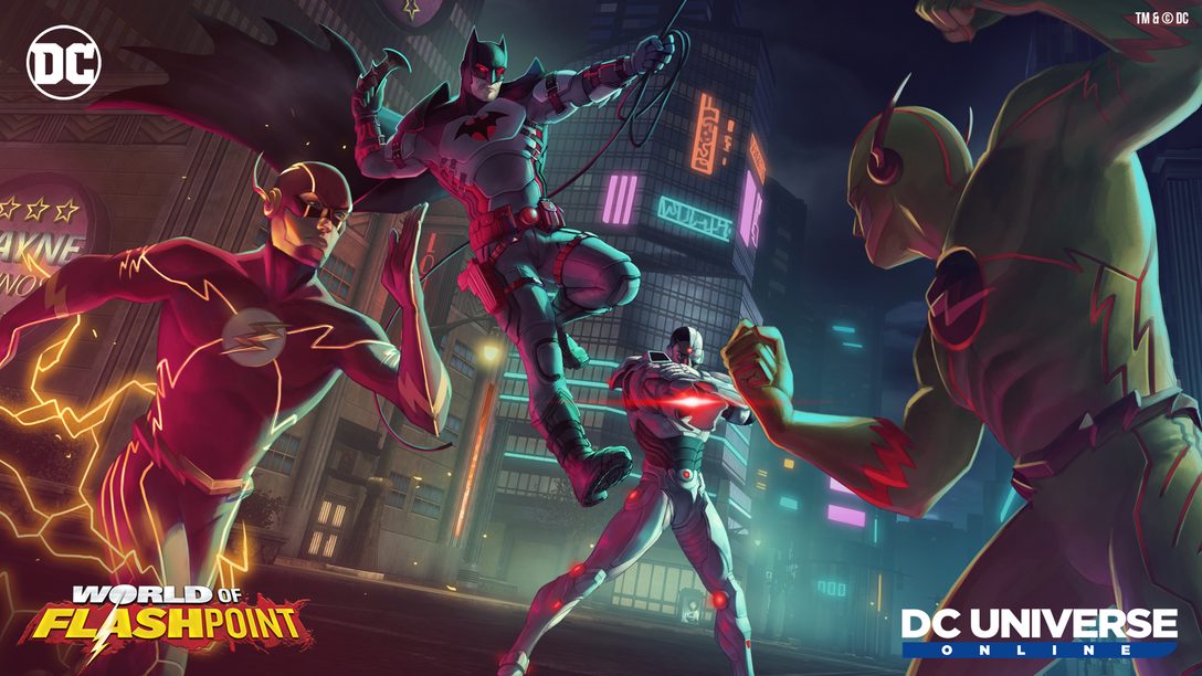 2021년 4월 15일, DC Universe Online이 World of Flashpoint를 선보입니다