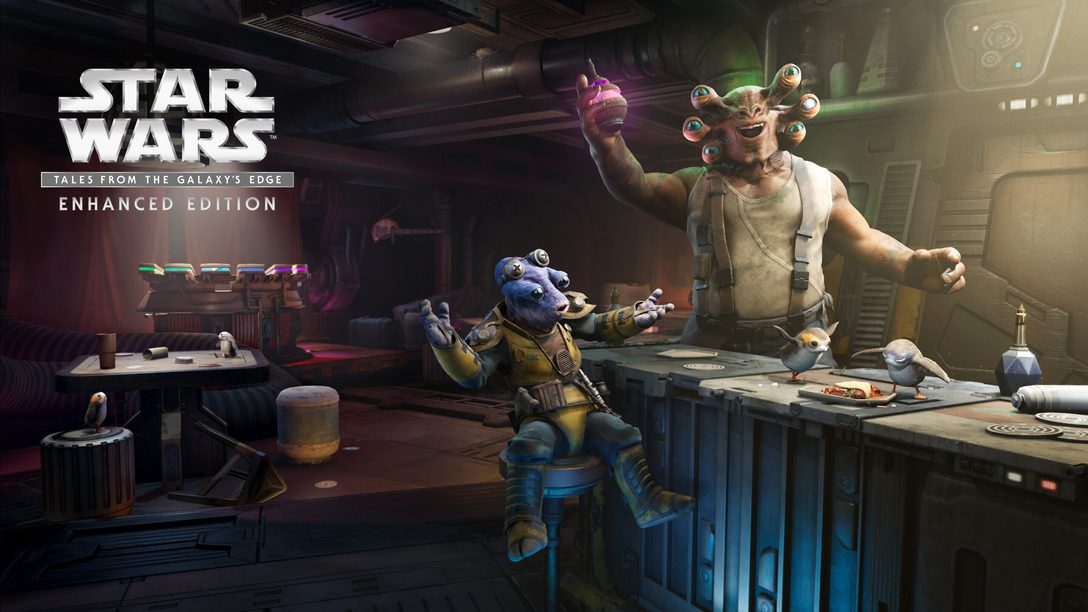 Star Wars: Tales from the Galaxy’s Edge – Enhanced Edition과 함께 PlayStation VR2에서 영웅이 되어보세요
