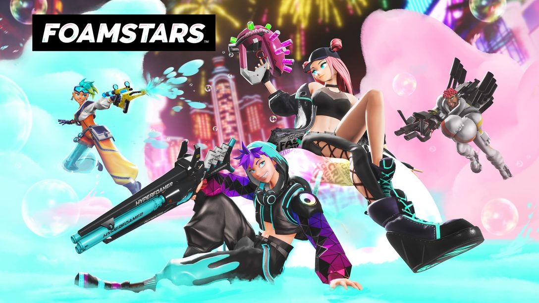 Foamstars, PlayStation Plus 2월의 월간 게임 라인업으로 출시