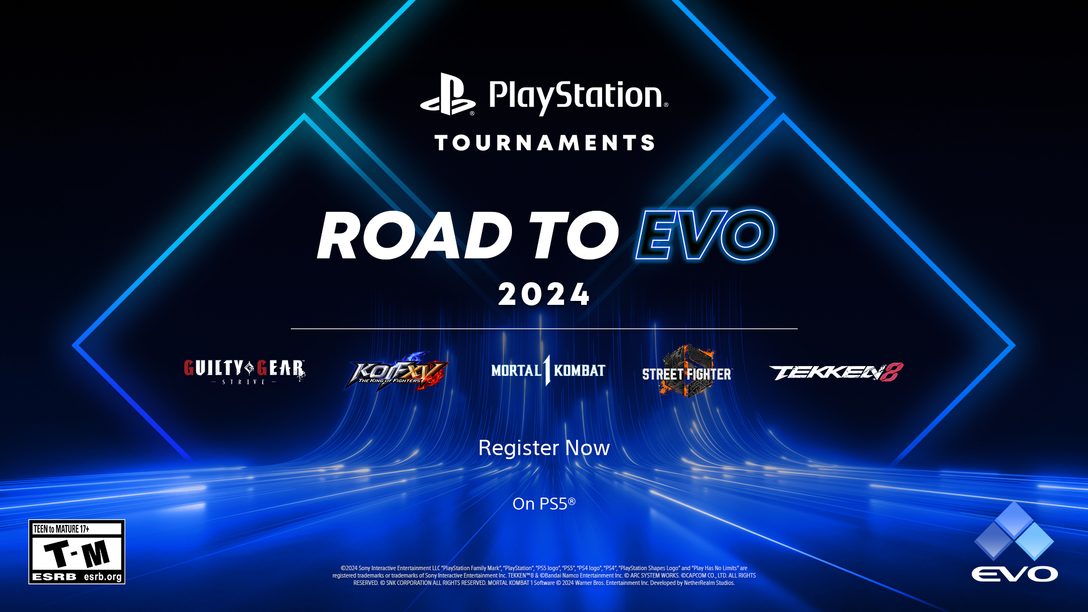PlayStation 토너먼트,  Road to Evo에 참여하고 Evo Japan 시청하기