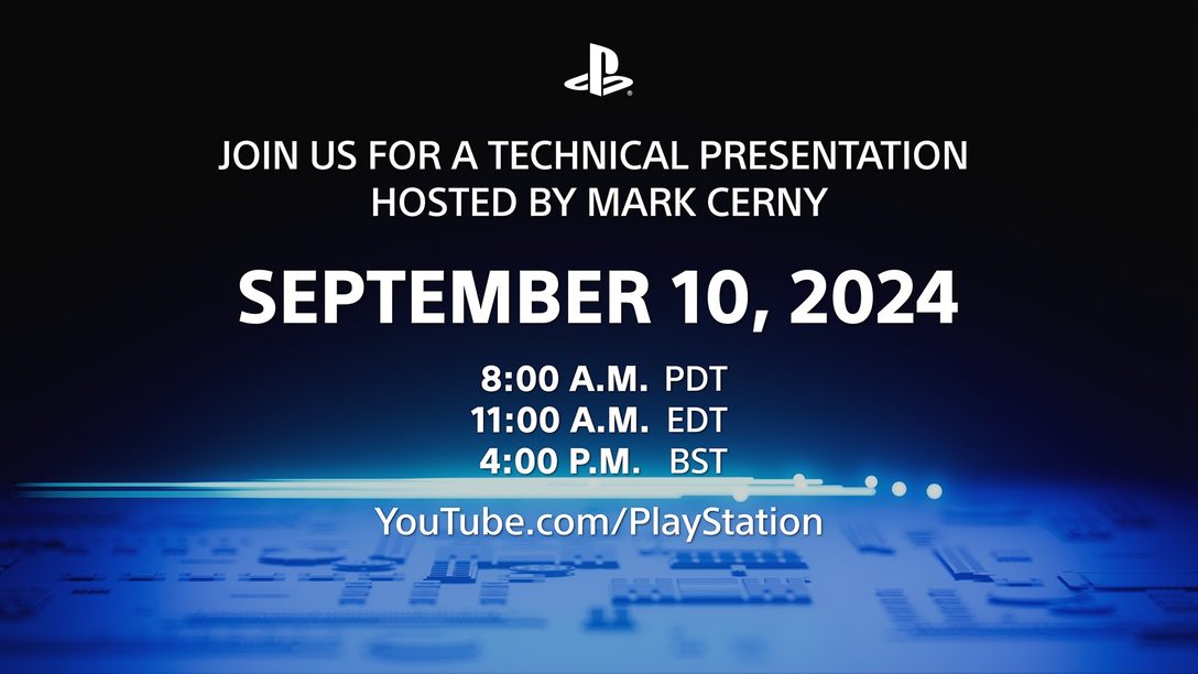 오늘 밤 12시, Mark Cerny가 진행하는 PlayStation 5 테크니컬 프레젠테이션을 시청하세요.