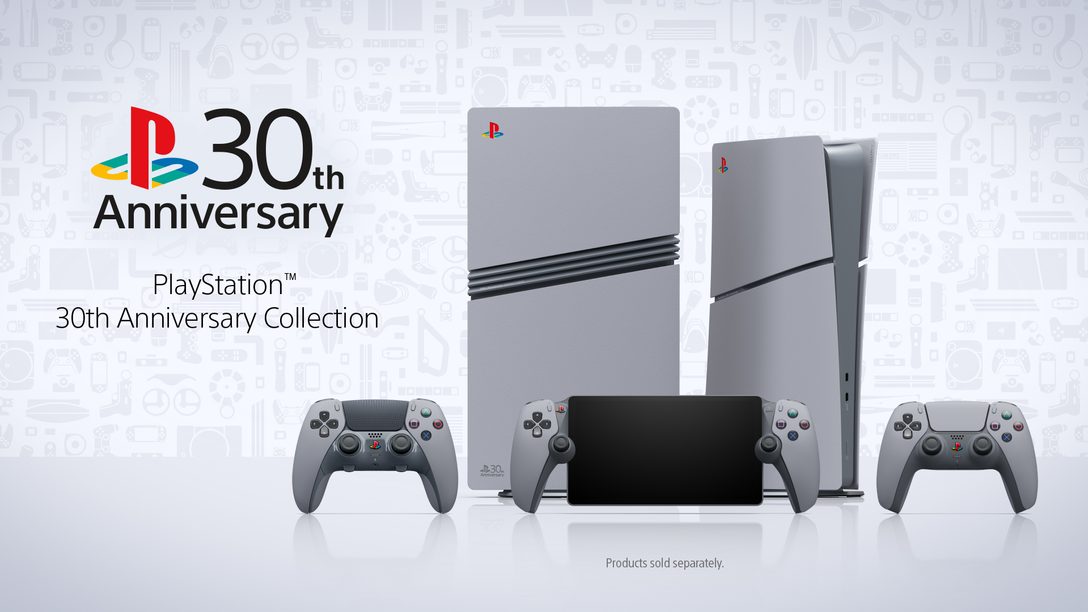 향수를 불러 일으키는 스타일과 함께 PlayStation 30주년을 기념합니다.