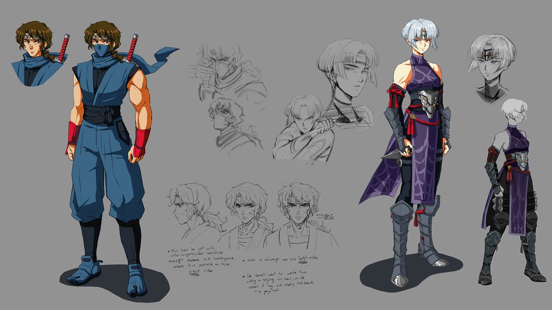 NINJA GAIDEN: Ragebound 아트 디렉션 제작기